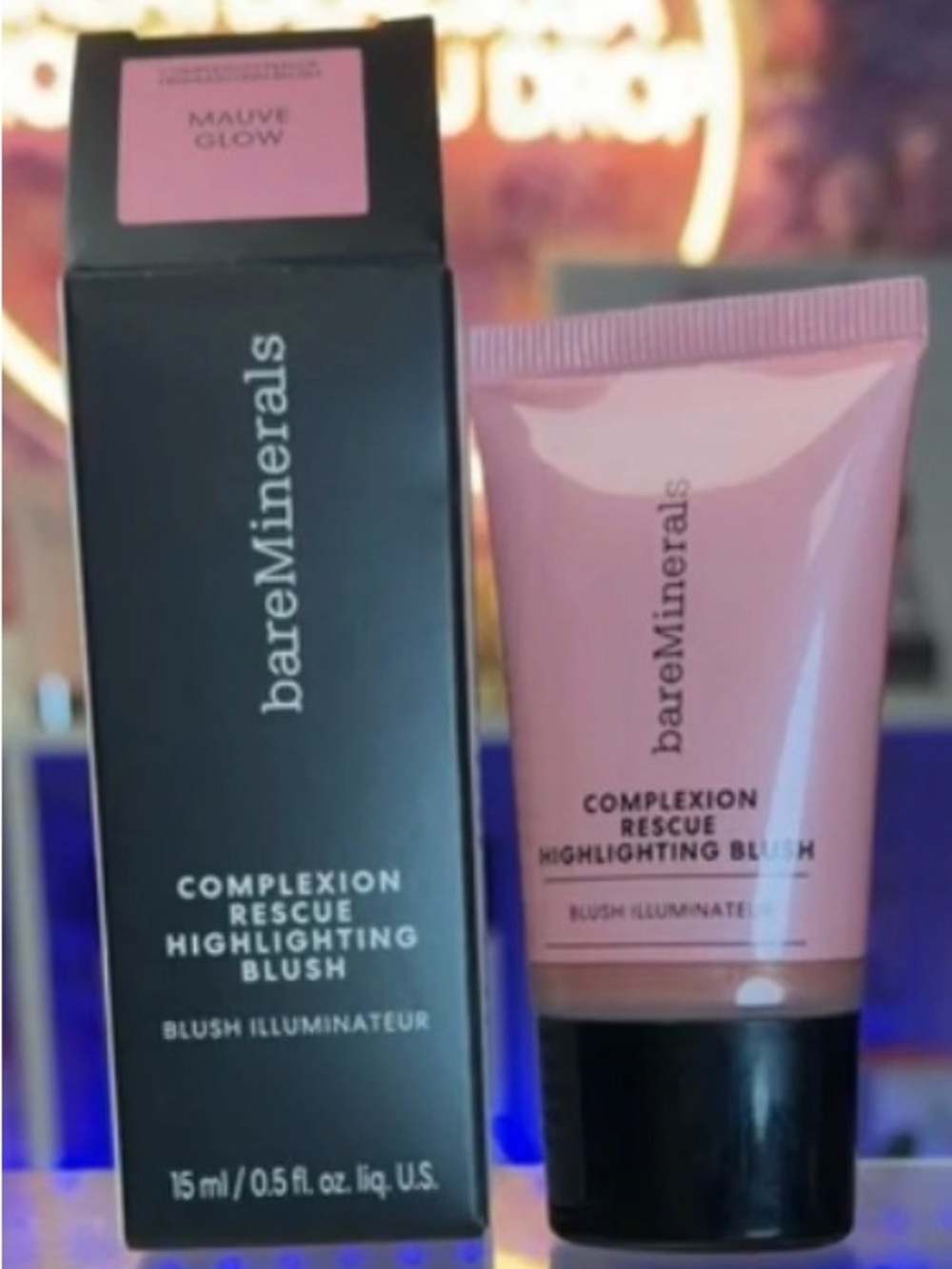 bareMinerals Complexion Rescue Highlighting Blush - Mauve Pink